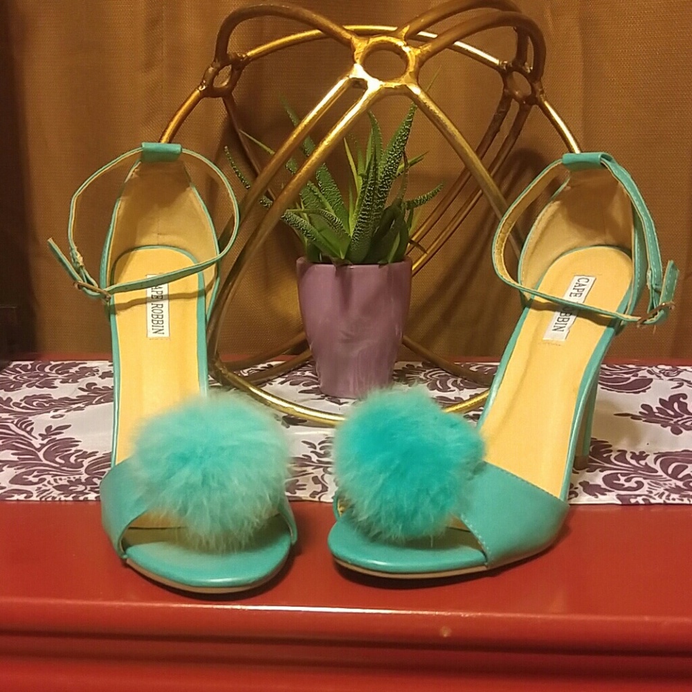 Mint Green Heels